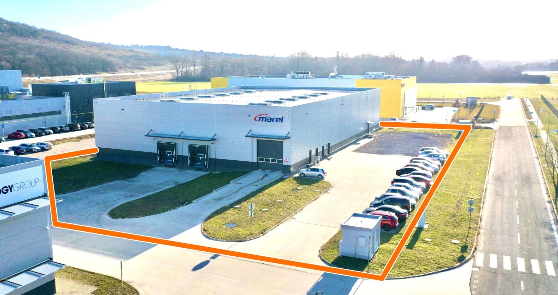 CREDA | prenájom 1 960 m2 skladová hala, Nitra - priemyselný park