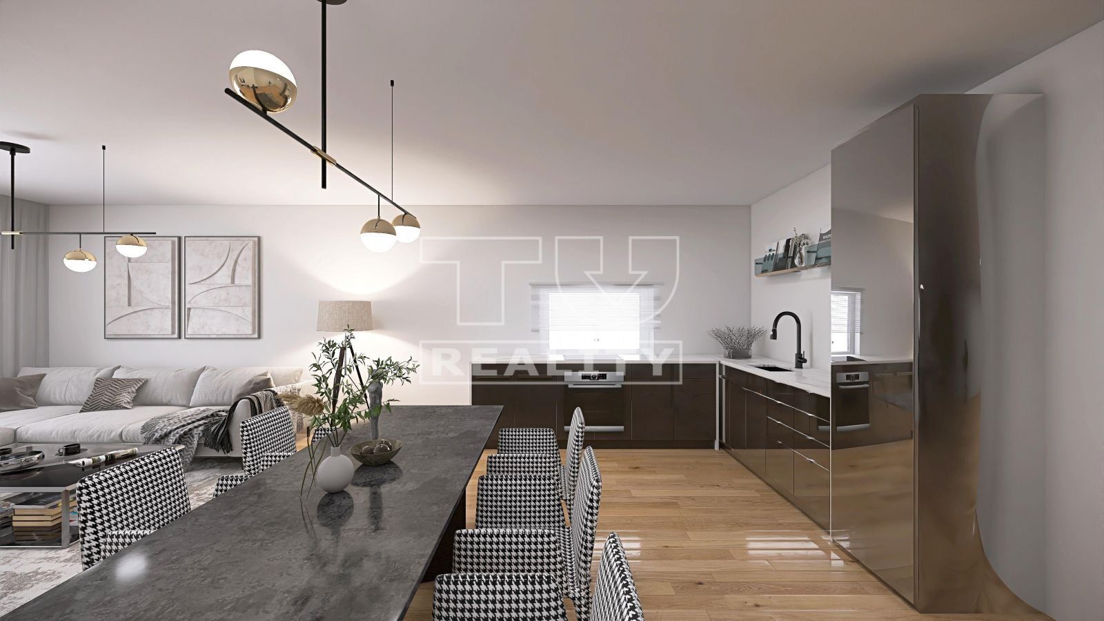 TUreality ponúka na predaj SKOLAUDOVANÝ 4 - izbový rodinný dom (bungalov) - 118 m² v obci Hviezdoslavov na pozemku - 501 m².