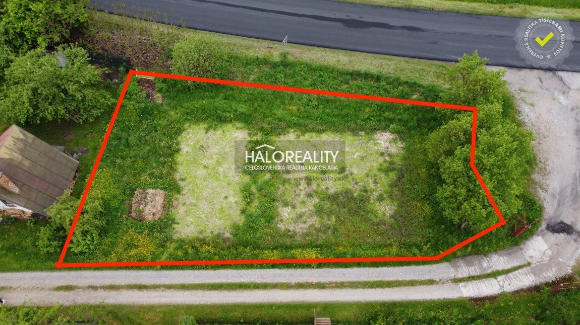 HALO reality - Predaj, záhradný pozemok   468 m2 Tisovec - EXKLUZÍVNE HALO REALITY