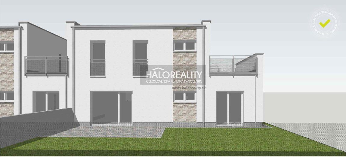 HALO reality - Predaj, rodinný dom Partizánske, Veľké Bielice - NOVOSTAVBA