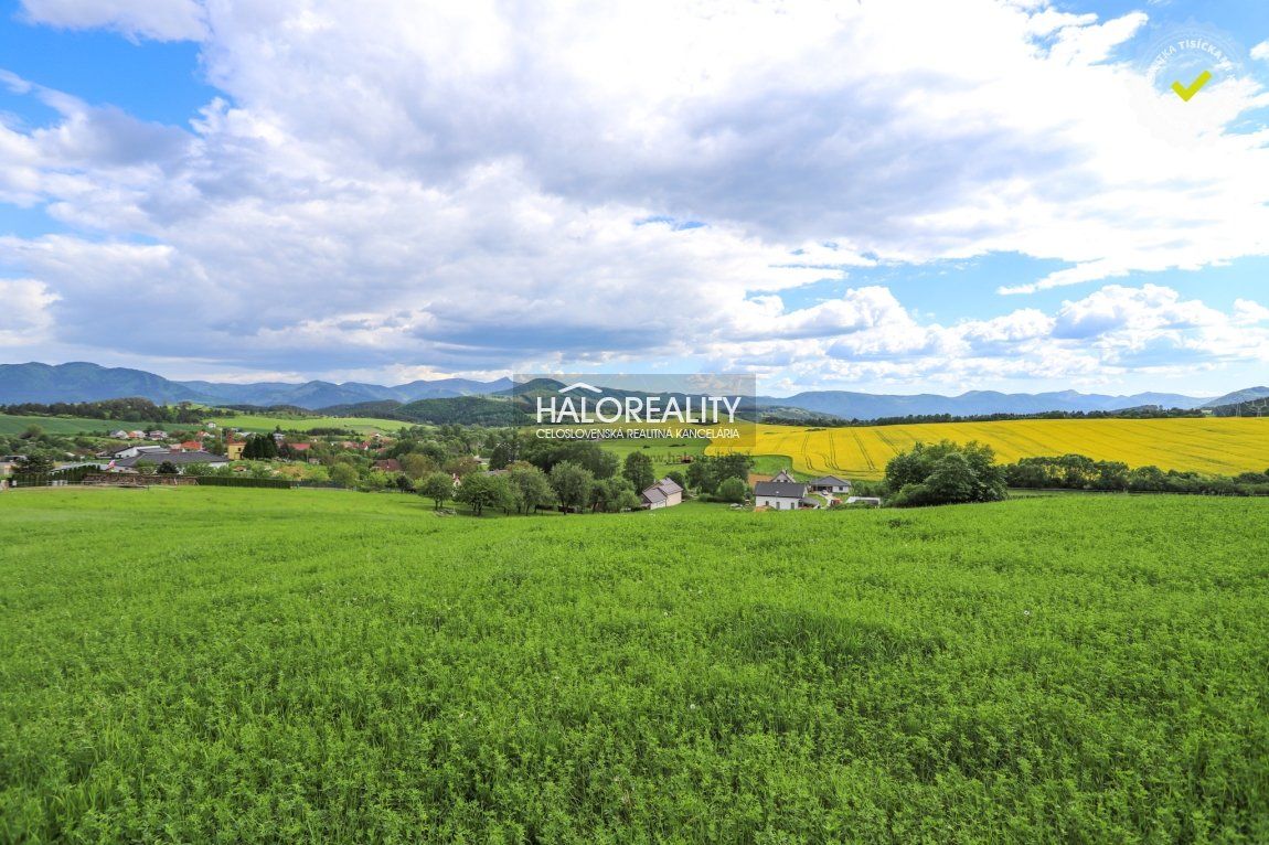 HALO reality - Predaj, pozemok pre rodinný dom   1890 m2 Veľká Čierna, Rajec - EXKLUZÍVNE HALO REALITY