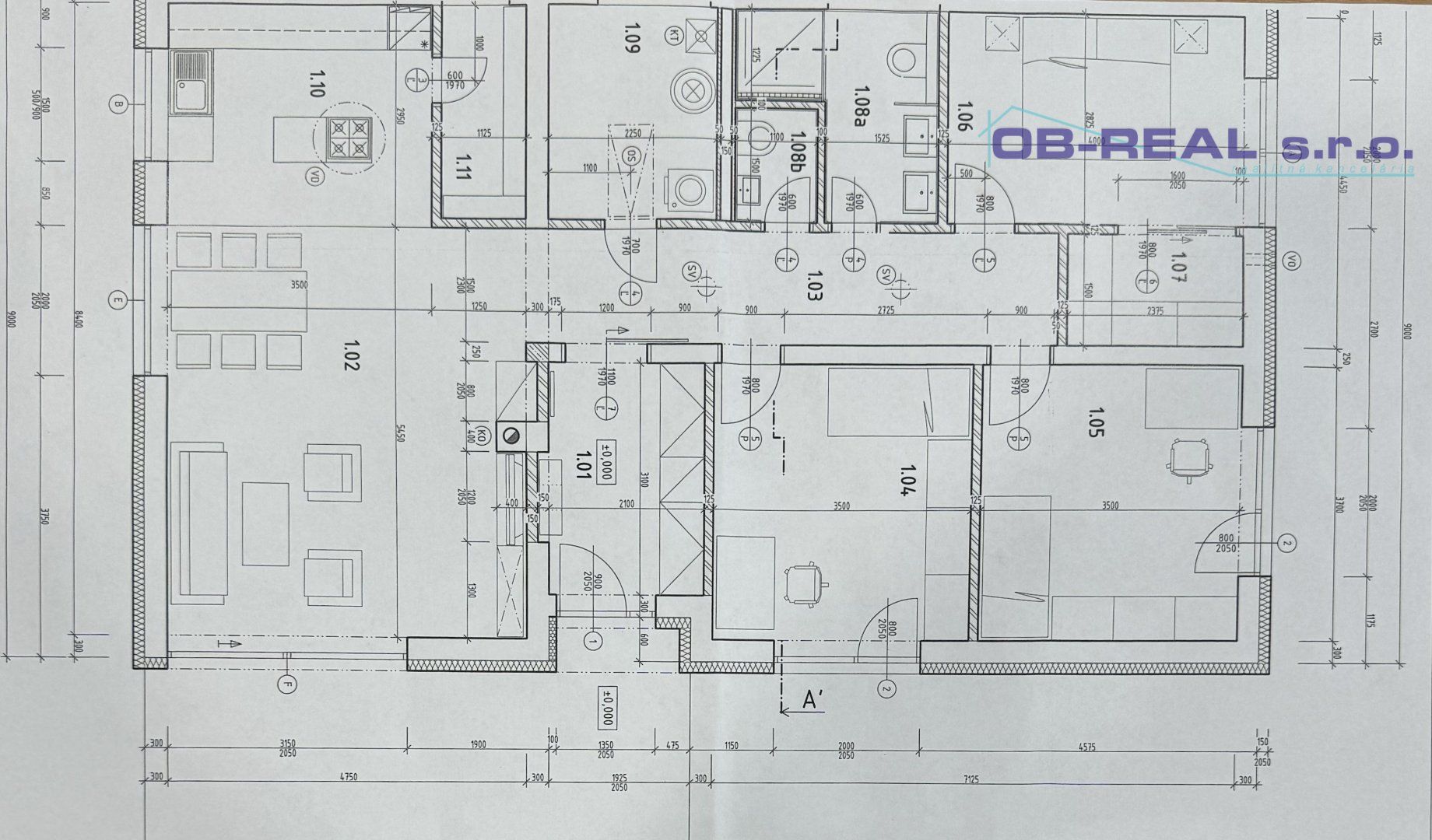 REZERVOVANÉ - Predaj novostavby 4izb RD - Bungalov 113m2 pozemok 459m2