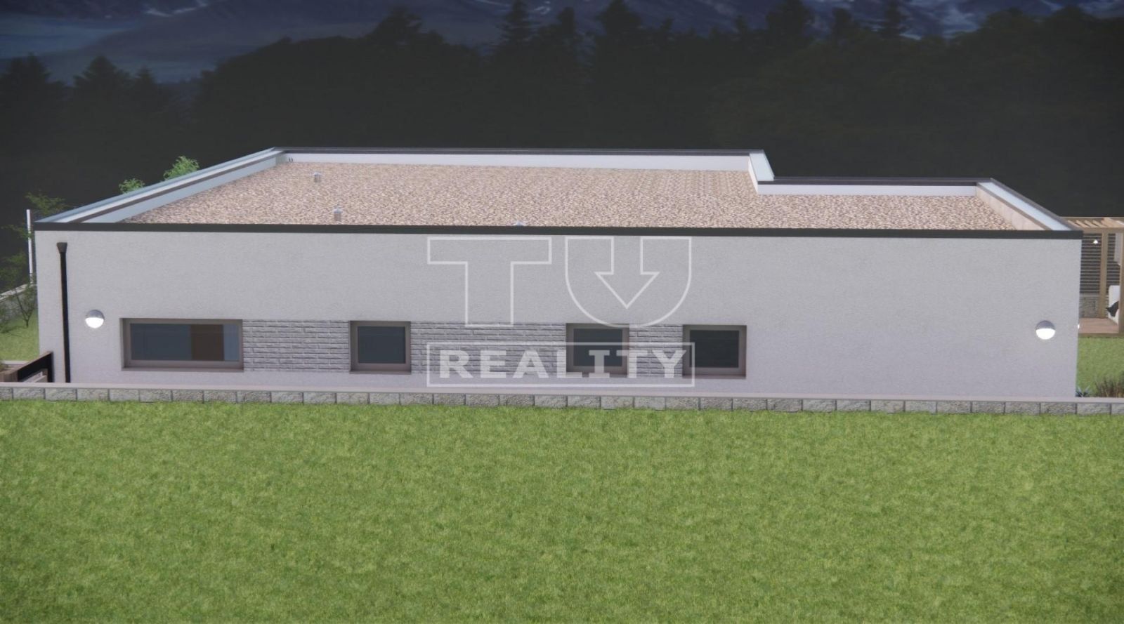 STAVEBNÉ POZEMKY S PROJEKTOM ROD.DOMU, BITAROVÁ, VÝMERA OD 1042m²