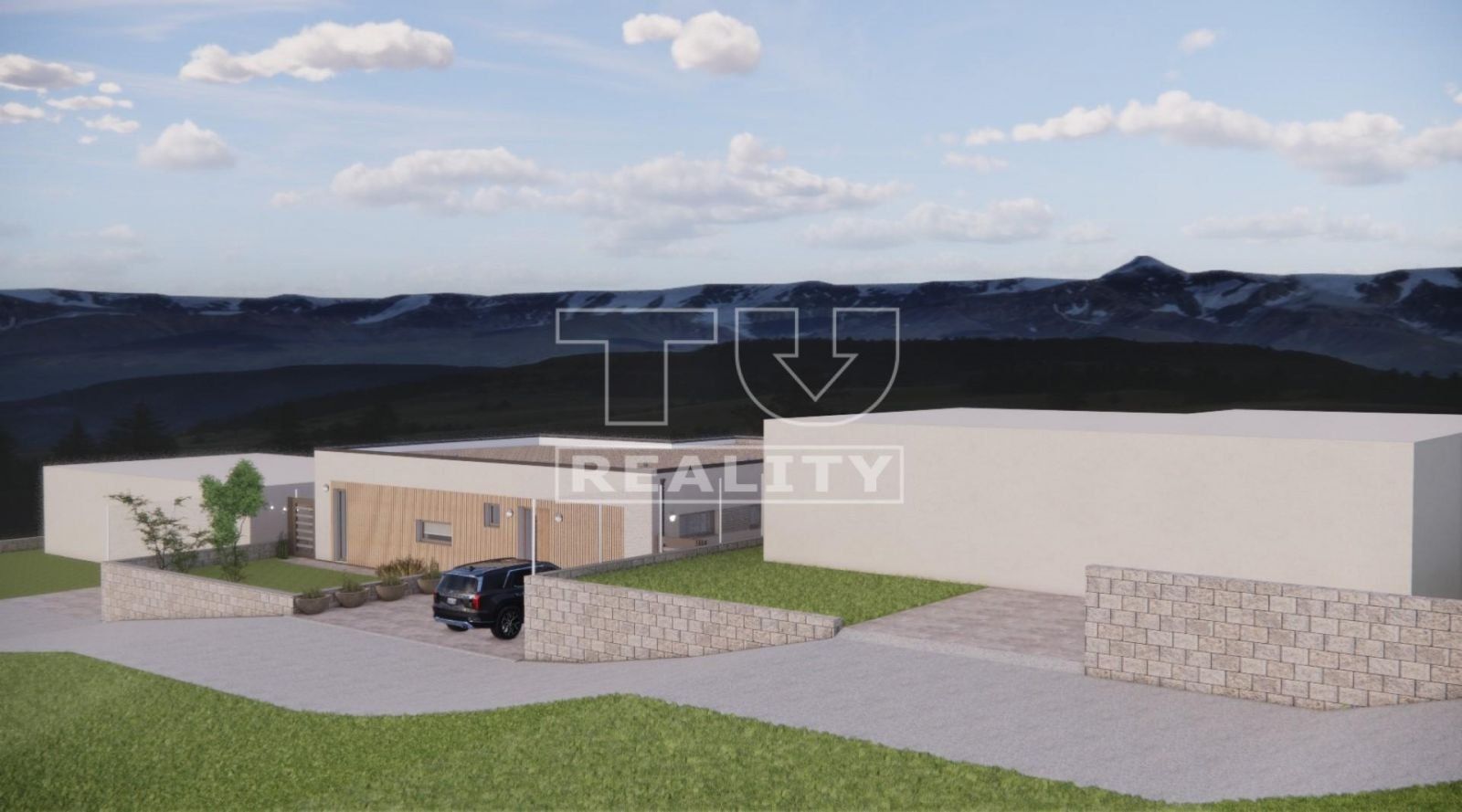 STAVEBNÉ POZEMKY S PROJEKTOM ROD.DOMU, BITAROVÁ, VÝMERA OD 1042m²