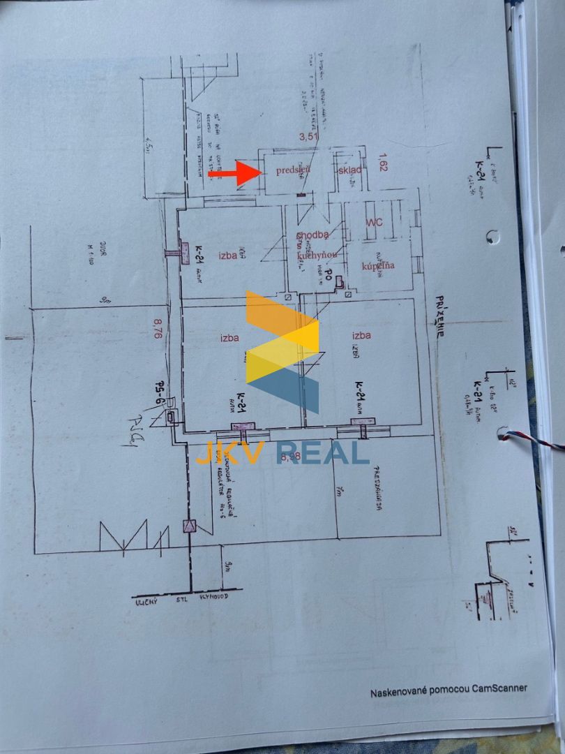 REZERVOVANÉ - 3i rodinný dom v pôvodnom stave v obci Tomášov