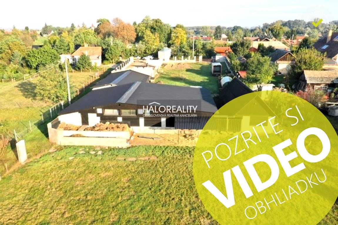 HALO reality - Predaj, výrobný priestor - farma, Želiezovce časť Svodov - EXKLUZÍVNE HALO REALITY