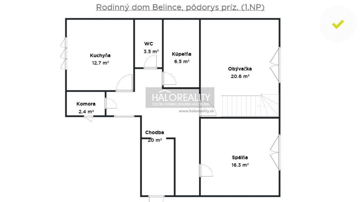 HALO reality - Predaj, rodinný dom Belince - EXKLUZÍVNE HALO REALITY