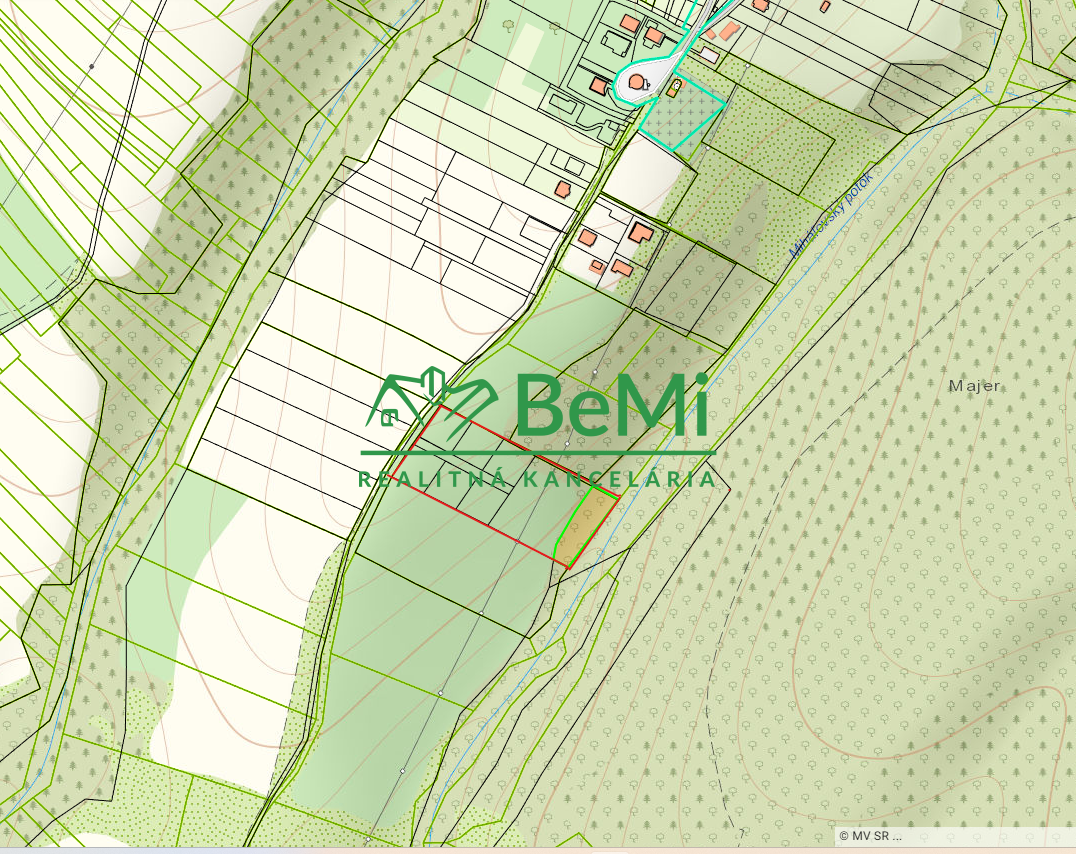 Lukratívny pozemok v Bardejove na predaj, časť Mihaľov