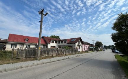 Rozostavaný polyfunčný objekt v Melčiciach-Lieskovom a 724 m2 pozemkom