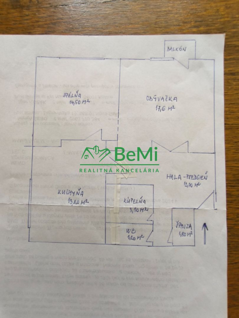 2i byt Bytča, 63,5m2   115-112-PEMOa