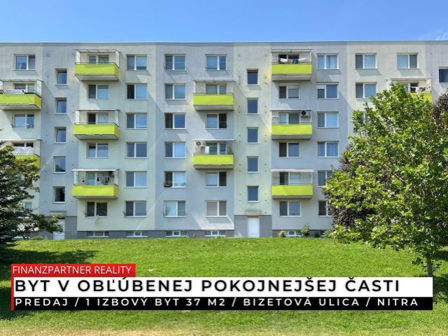 1 izbový byt, Bizetová, Nitra