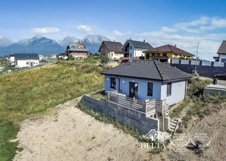 DELTA - Moderný bungalov s malebným výhľadom na Tatry na predaj Mlynica - novostavba
