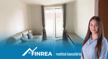 FINREA│2-izbový byt s úžitkovou plochou 52 m² na Podháji