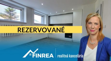 FINREA│REZERVOVANÉ Novozrekonštruovaný 2-izbový byt v Ružomberku