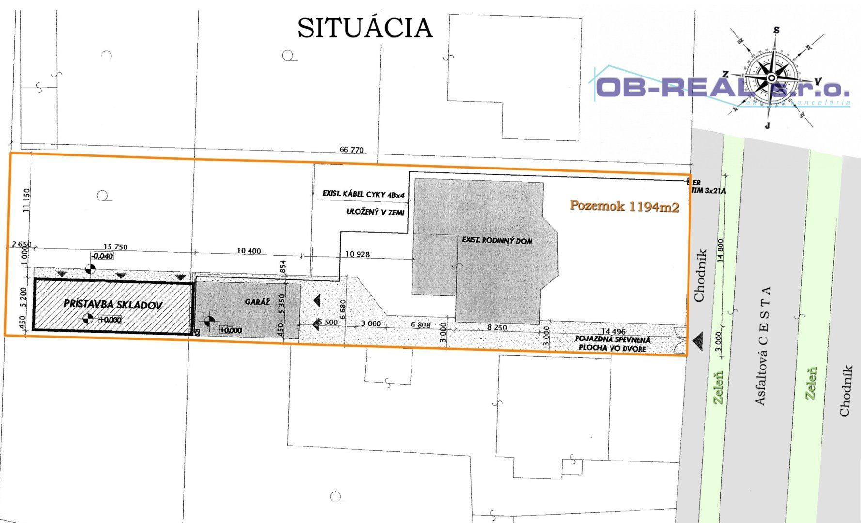 Predaj 4izb RD 175m2 pozemok 1194m2 Garáž 55m2 Sklady 102m2