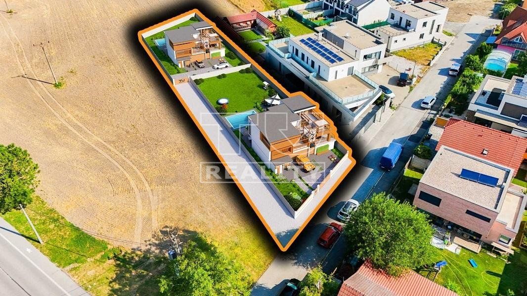 Stavebný pozemok 1690 m2 na výstavbu rodinných domov v tichej lukratívnej časti Bratislava – Jarovce.