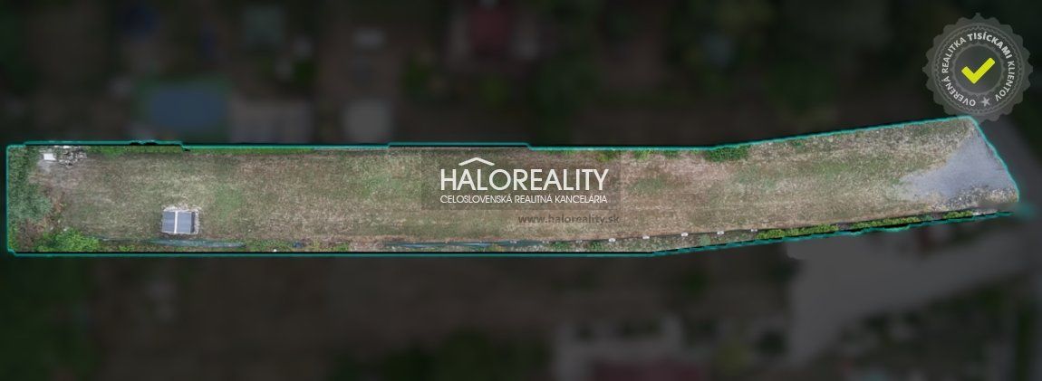 HALO reality - Predaj, rekreačný pozemok Chľaba - EXKLUZÍVNE HALO REALITY