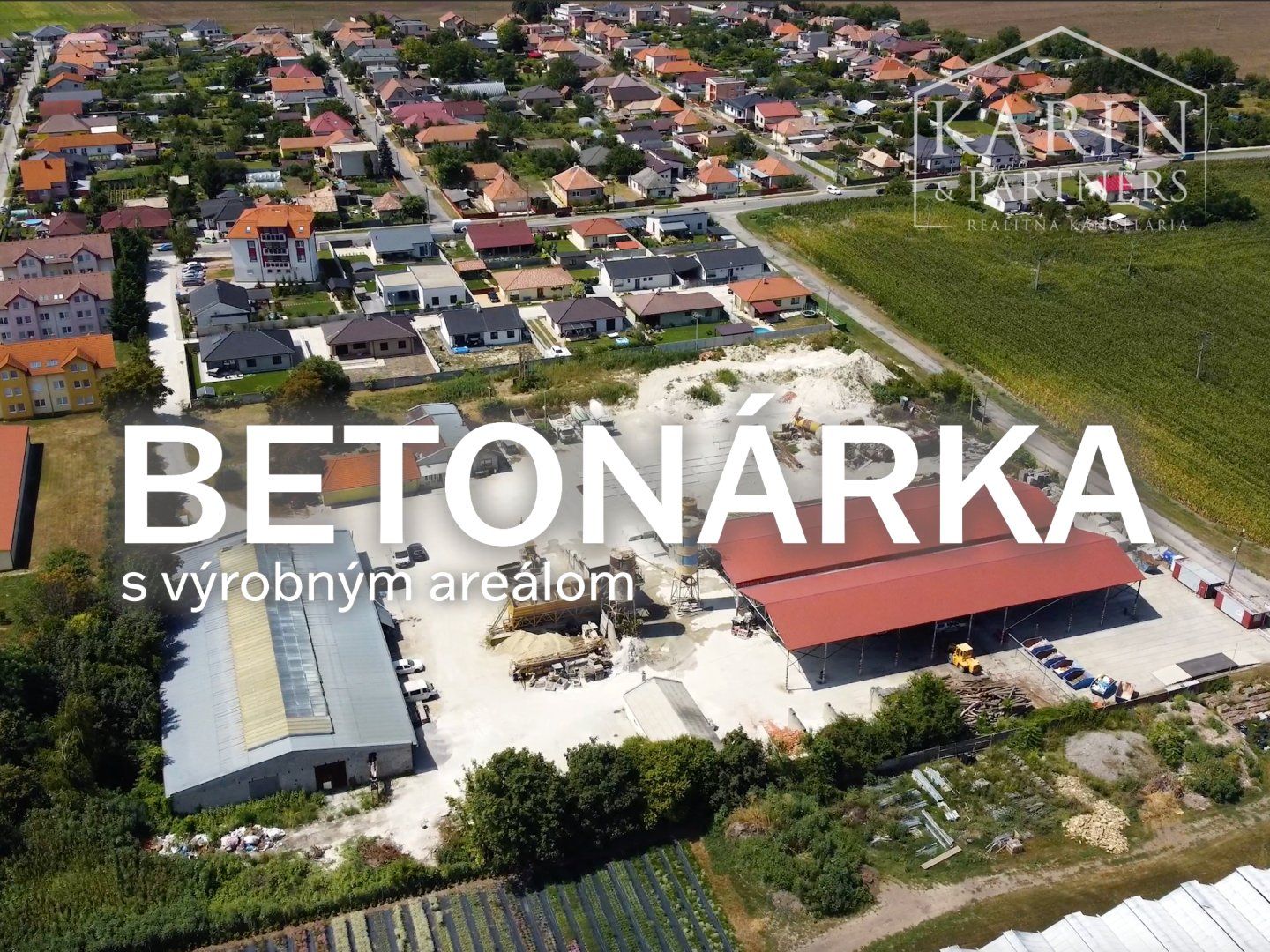 Investičná nehnuteľnosť - BETONÁRKA S VÝROBNÝM AREÁLOM