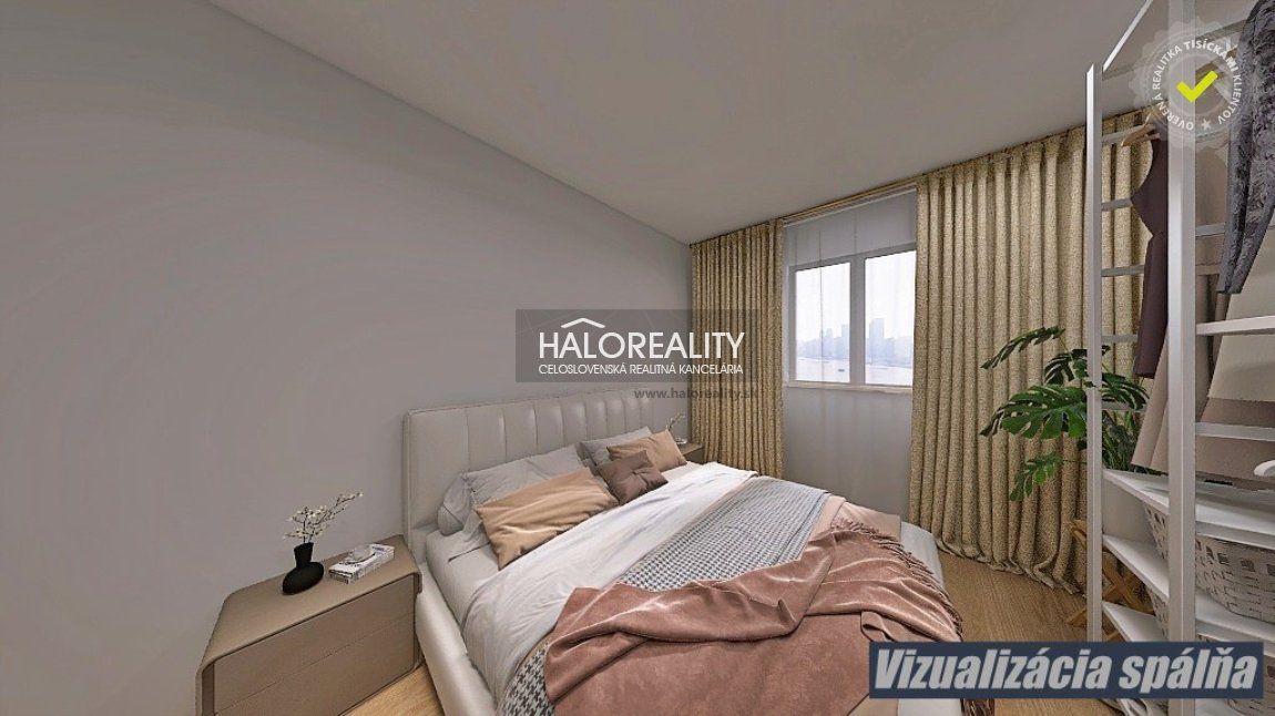 HALO reality - Predaj, dvojizbový byt Tlmače, Lipník, 2 izby + kuchyňa, po čiastočnej rekonštrukcii - EXKLUZÍVNE HALO REALITY