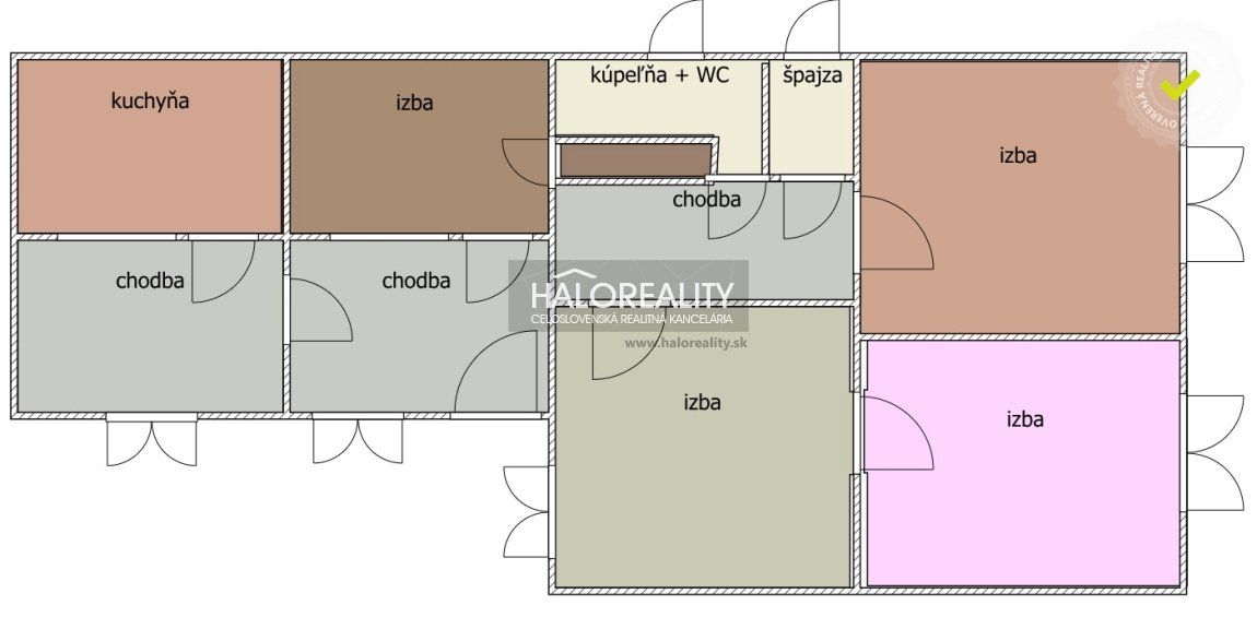 HALO reality - Predaj, rodinný dom Špačince, pozemok 1518 m2