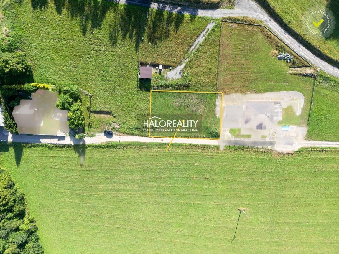 HALO reality - Predaj, pozemok pre rodinný dom   1007 m2 Nimnica - EXKLUZÍVNE HALO REALITY