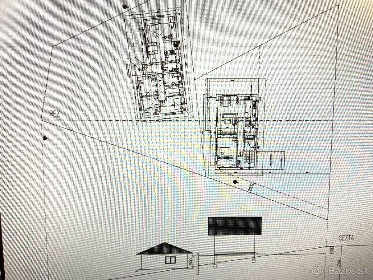 Rekreačný, stavebný pozemok Kokošovce - Sigort, 719 m2 + 593 m2