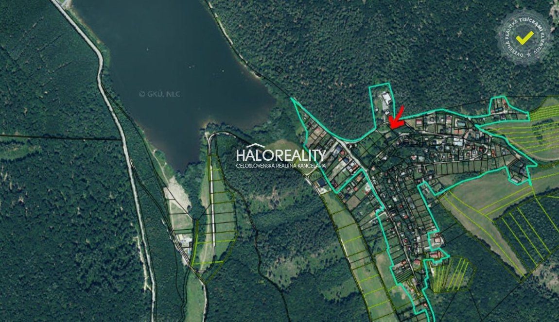 HALO reality - Predaj, pozemok pre rodinný dom   3833m2 Veľké Uherce - EXKLUZÍVNE HALO REALITY