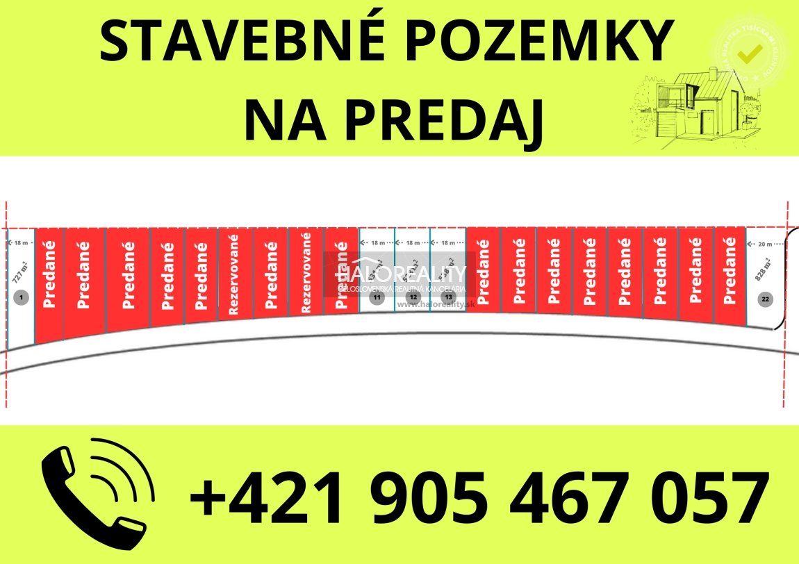 Pozemok pre RD-Predaj-Borovce-110.00 €