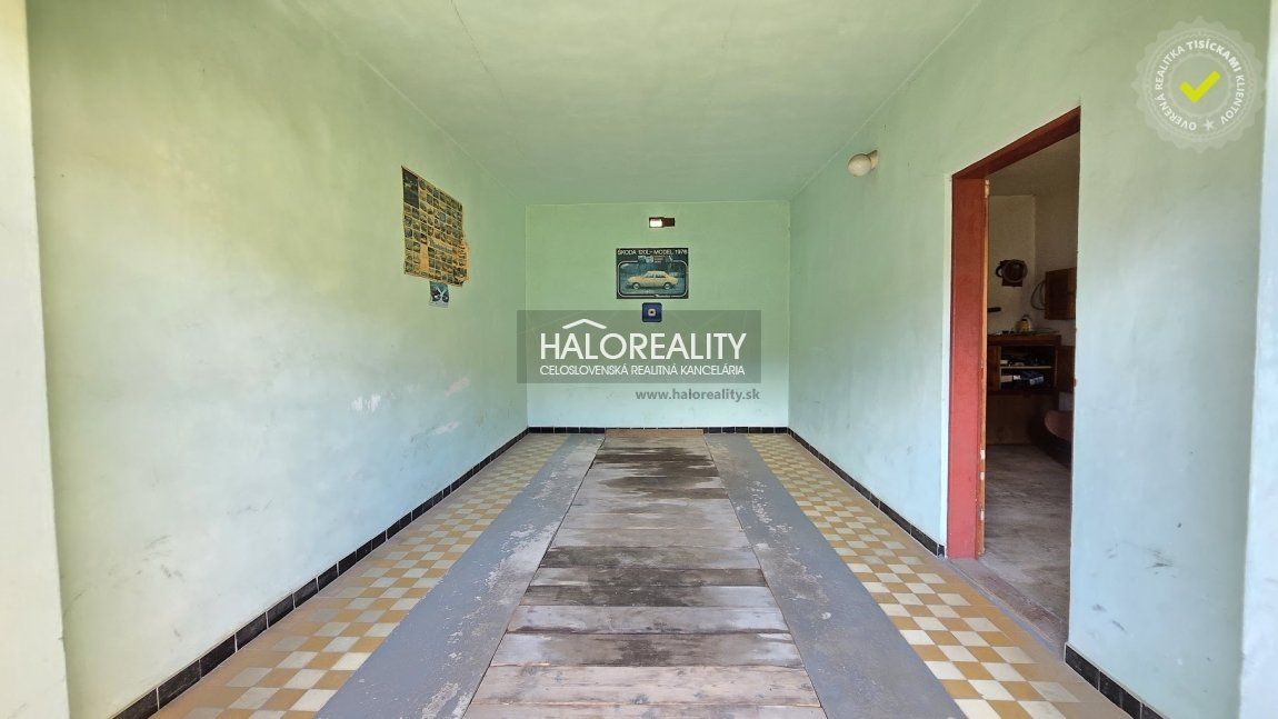 HALO reality - Predaj, rodinný dom Dobrá Niva, Slnečný gazdovský dom s veľkým uzavretým dvorom na Dobrej Nive, - EXKLUZÍVNE HALO REALITY - ZNÍŽENÁ CEN