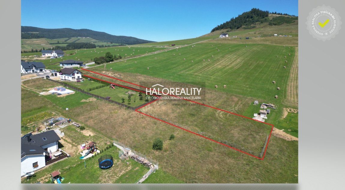 HALO reality - Predaj, pozemok pre rodinný dom   1600 m2 Vojňany - EXKLUZÍVNE HALO REALITY