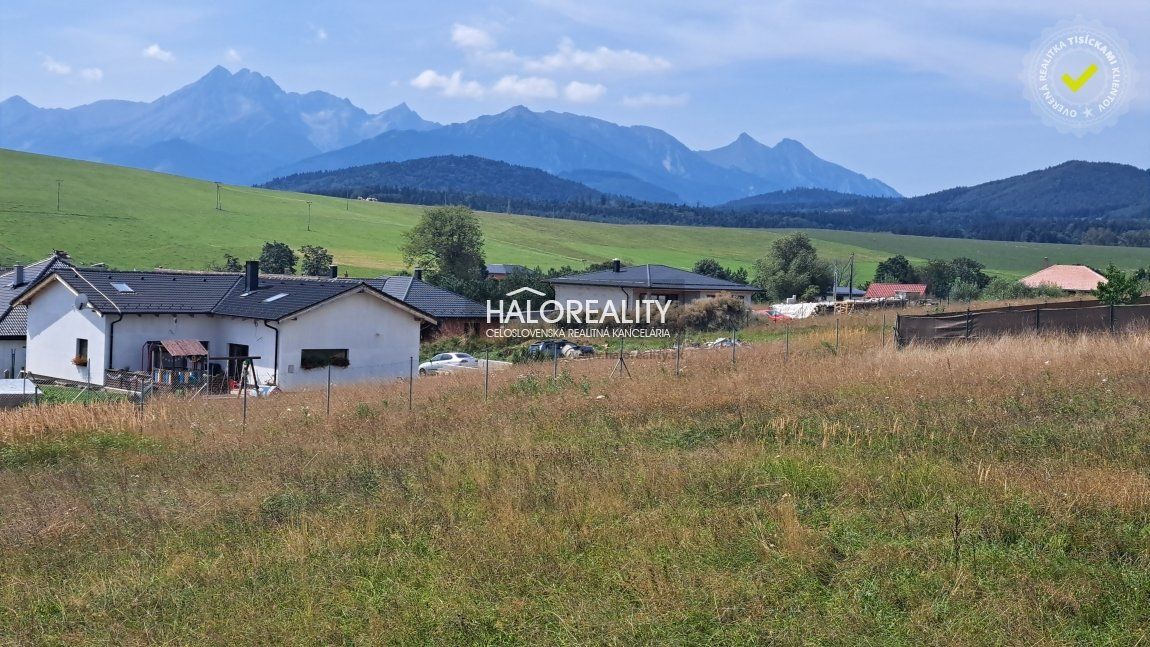 HALO reality - Predaj, pozemok pre rodinný dom   1600 m2 Vojňany - EXKLUZÍVNE HALO REALITY