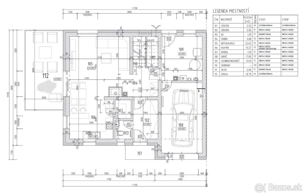 Ponúkame Vám na predaj holopriestor domy a vily Mlynica. Plocha: úžitková 138m2, pozemku 300m2.