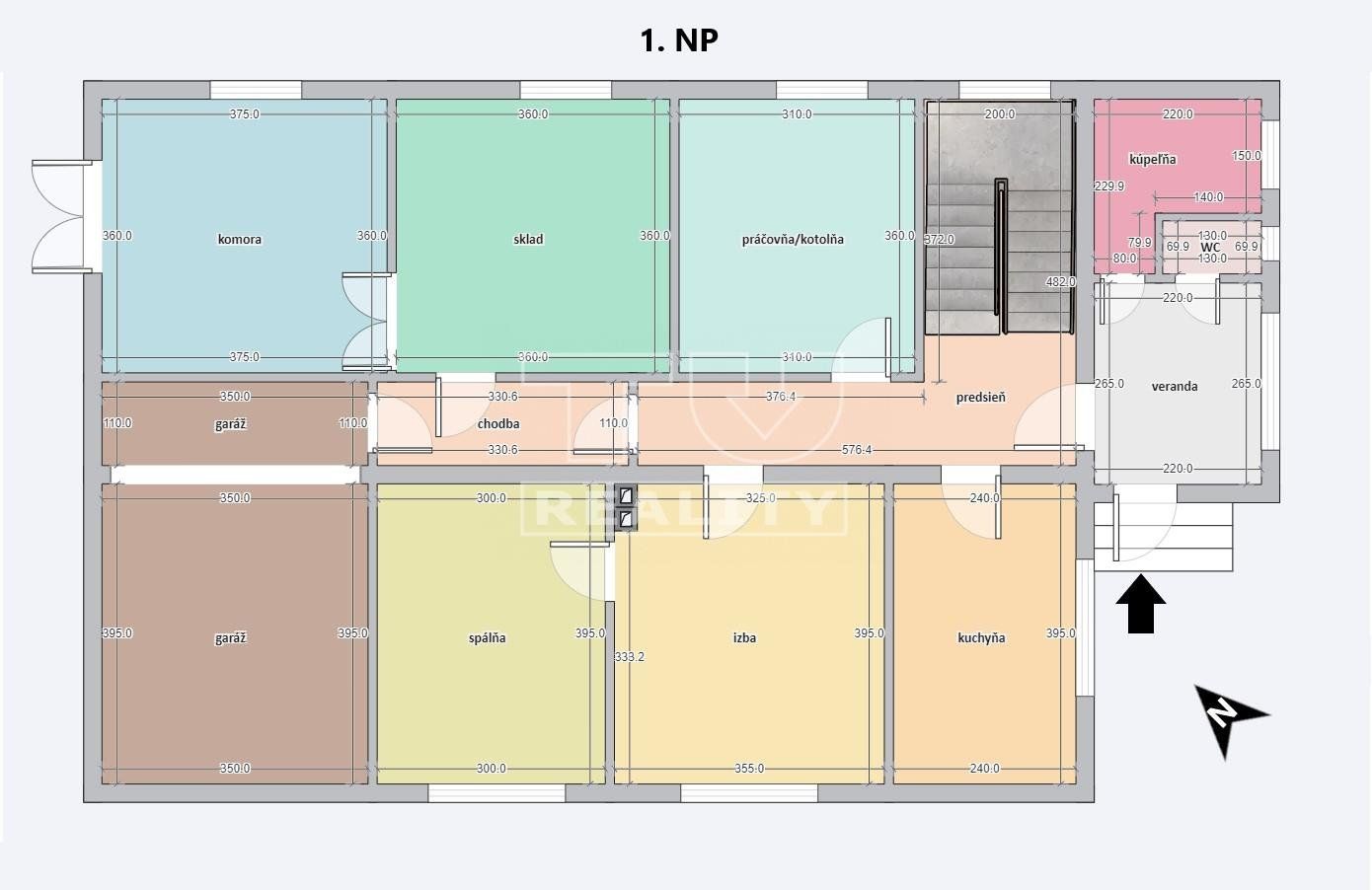 Pokojné bývanie v blízkosti Malých Karpát: 5 izbový rodinným dom s bohatým príslušenstvom, Častá, 522 m2