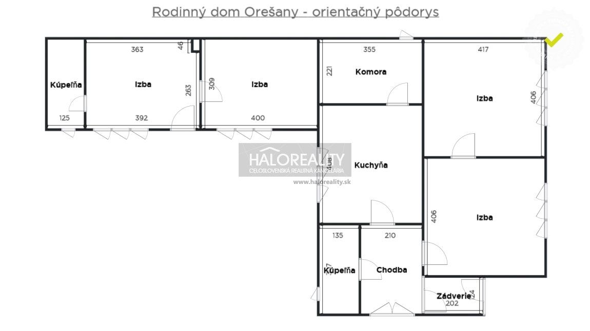 HALO reality - Predaj, rodinný dom Orešany - EXKLUZÍVNE HALO REALITY