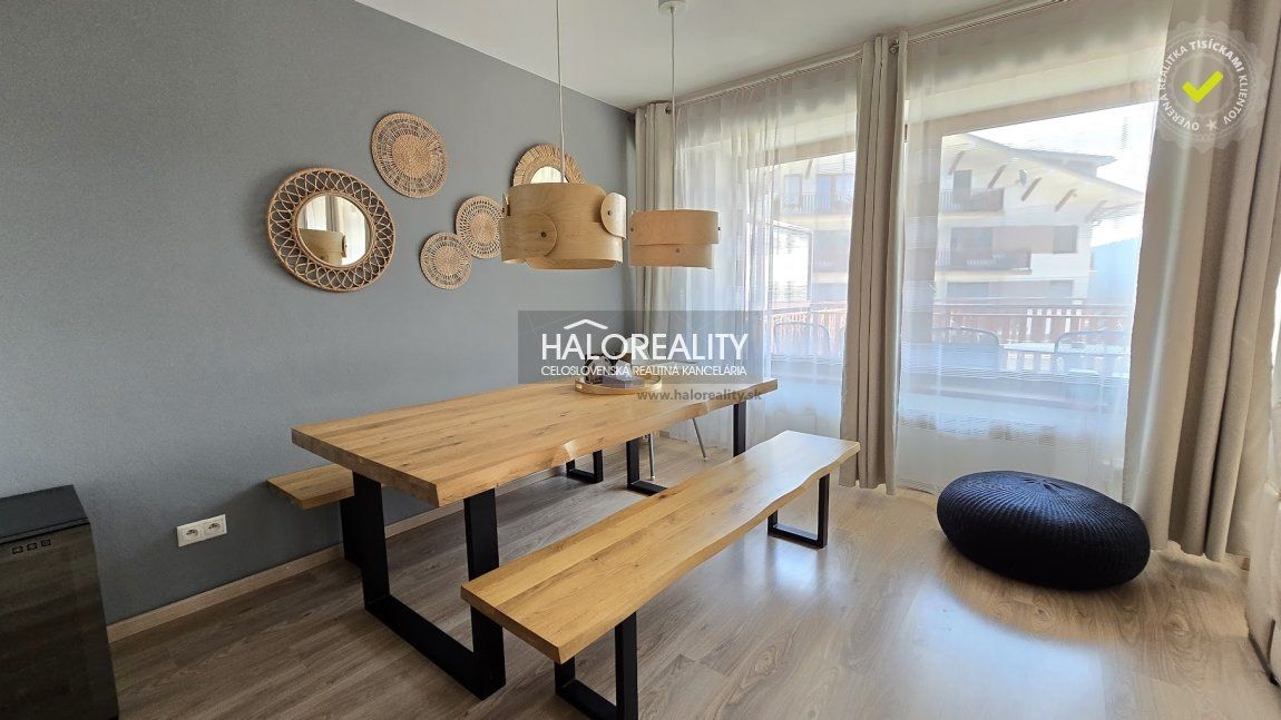 HALO reality - Predaj, štvorizbový byt Donovaly,  priestranný zariadený   apartmán v lyžiarskom stredisku Park Snow Donovaly - Apartmánový dom PANORÁM