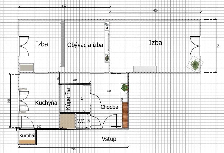 3 izbový byt na predaj, v tichej časti obce Pukanec / Záhradná - JKV REAL