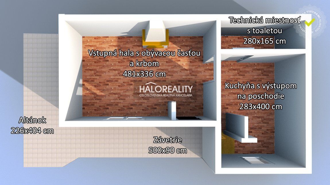 HALO reality - Predaj, rodinný dom Bernolákovo, Sacky, Chata s trvalým pobytom - EXKLUZÍVNE HALO REALITY