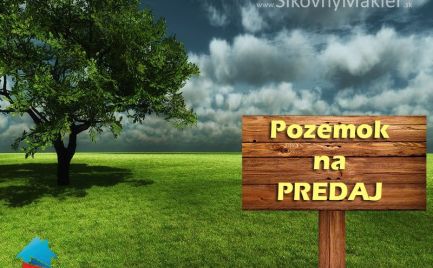 UHROVEC - pozemok na stavbu rodinného domu / 546 m2 / vrátane infraštruktúry