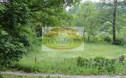 Rezervovaný!!   Veľký slnečný pozemok rovinatý 1 344 m2, pri B.Bystrici - cena 30 € / m2