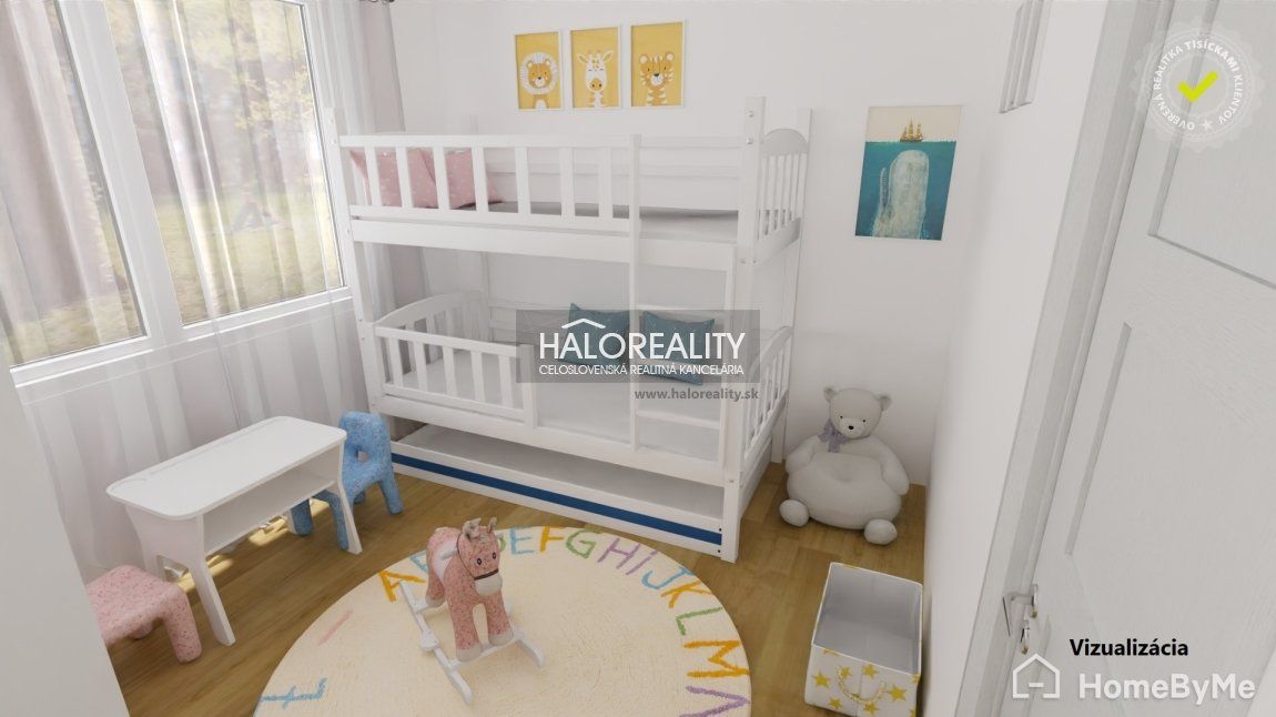 HALO reality - Predaj, trojizbový byt Partizánske - EXKLUZÍVNE HALO REALITY