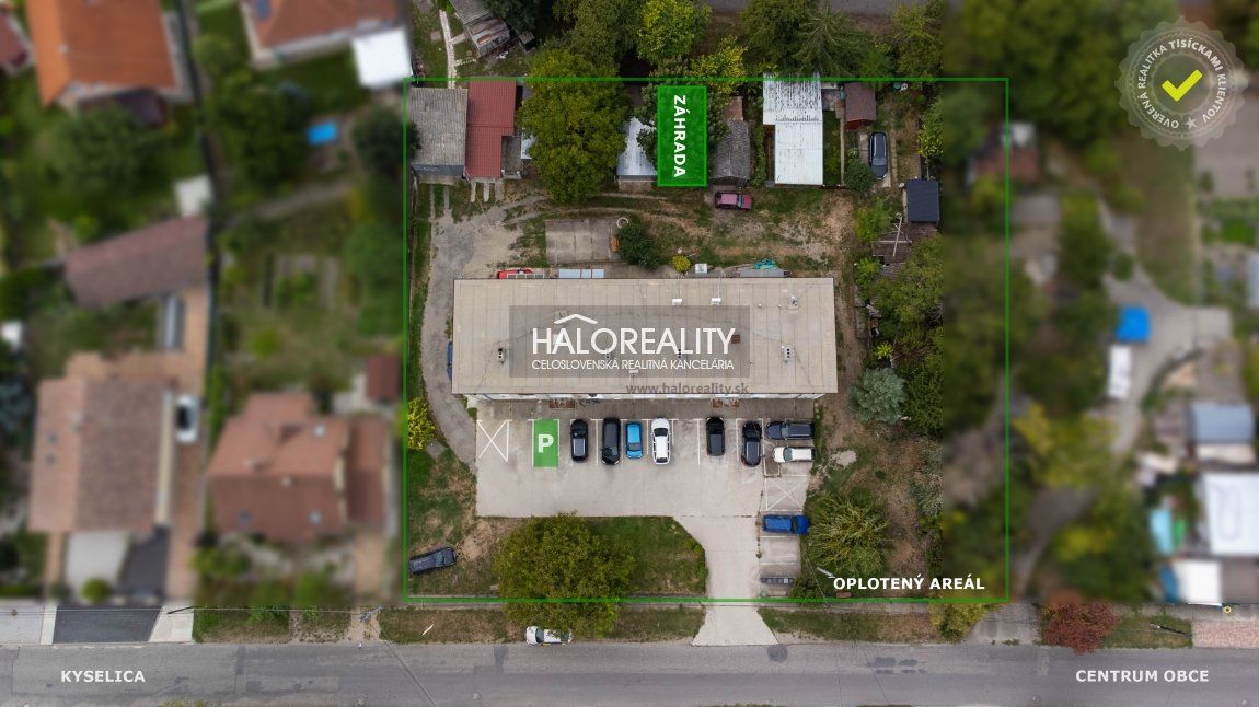 HALO reality - Predaj, dvojizbový byt Rohovce, vlastné parkovanie aj záhrada - EXKLUZÍVNE HALO REALITY