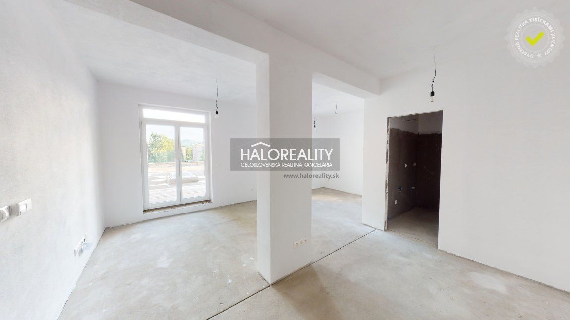 HALO reality - Predaj, dvojizbový byt Zvolen, Podborová, ul. Smreková, s 10 m2 terasou - NOVOSTAVBA - EXKLUZÍVNE HALO REALITY