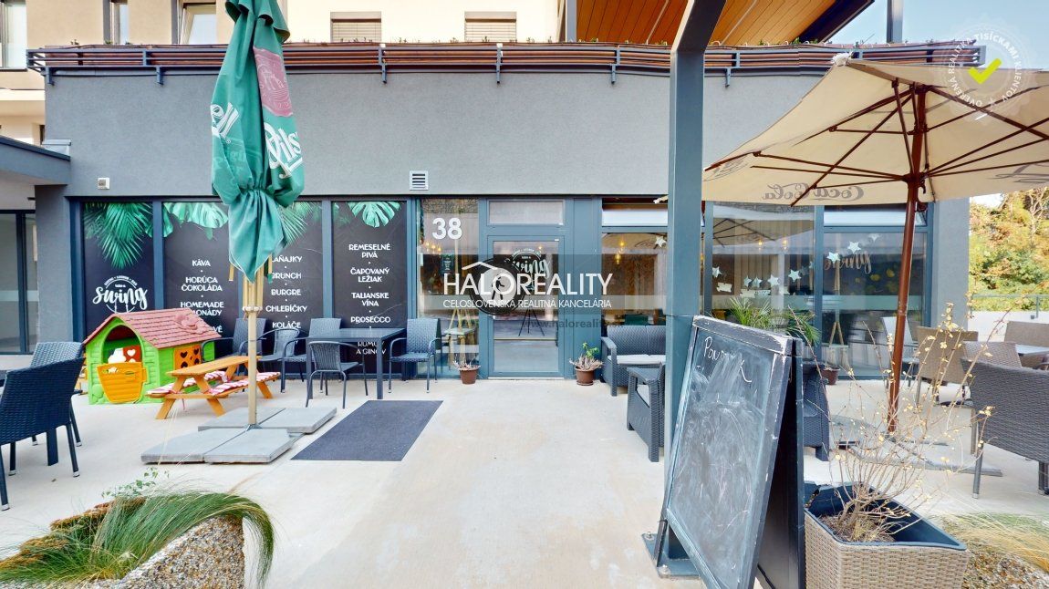 HALO reality - Predaj, reštauračný priestor Bratislava Nové Mesto, Tupého - NOVOSTAVBA - EXKLUZÍVNE HALO REALITY