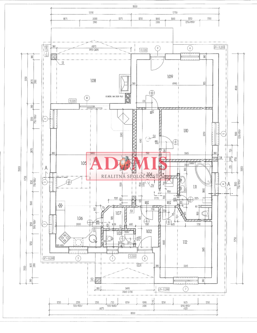 ADOMIS - predáme 4izb.bungalov4 skolaudovaný a dokončený,Chrastné,vodovod,rekuperácia, asfalt, len 11km z Košíc