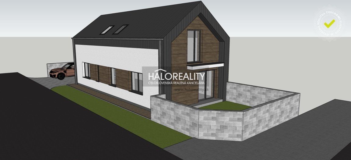 HALO reality - Predaj, pozemok pre rodinný dom 250 m2 Andovce