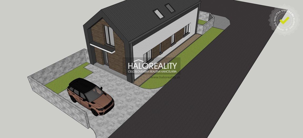 HALO reality - Predaj, pozemok pre rodinný dom 250 m2 Andovce