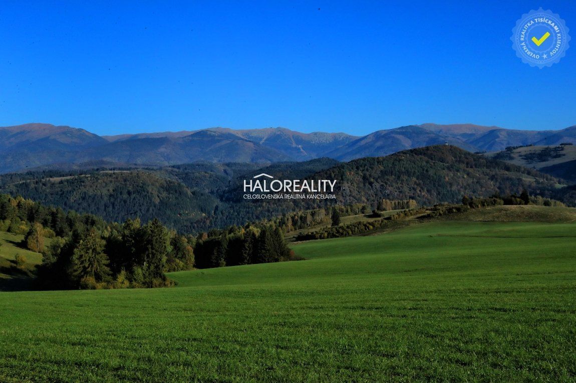 HALO reality - Predaj, rekreačný pozemok Valaská - ZNÍŽENÁ CENA