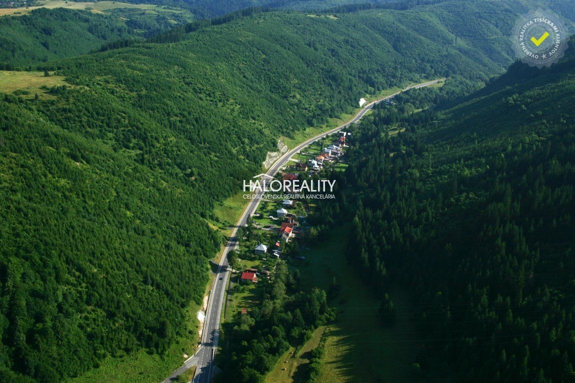 HALO reality - Predaj, rekreačný pozemok Valaská, Piesok, Bystrianska dolina - ZNÍŽENÁ CENA