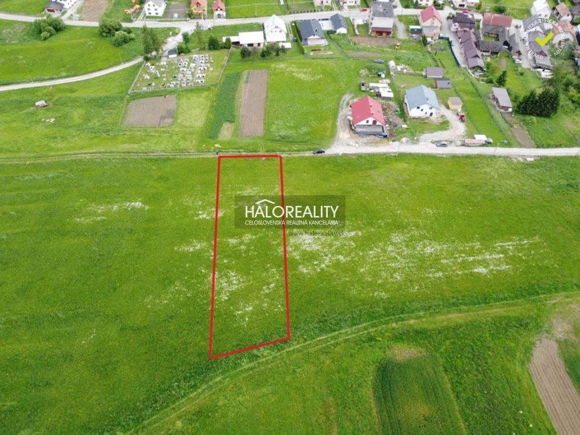 HALO reality - Predaj, pozemok pre rodinný dom   1435 m2 Nižná, časť Zemianska Dedina - ZNÍŽENÁ CENA - EXKLUZÍVNE HALO REALITY