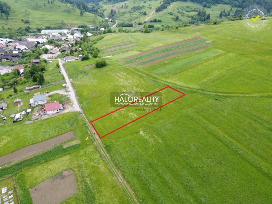 HALO reality - Predaj, pozemok pre rodinný dom   1435 m2 Nižná, časť Zemianska Dedina - ZNÍŽENÁ CENA - EXKLUZÍVNE HALO REALITY